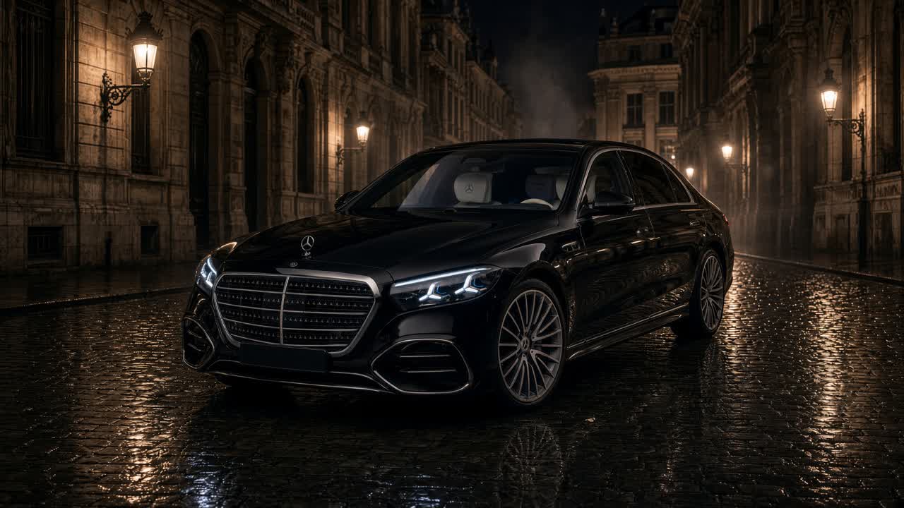 Mercedes S-Class private chauffeur Brussels
